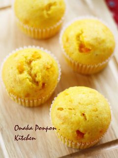 ふわほわ♡ カボチャの蒸しパンケーキ♪-レシピのメイン写真