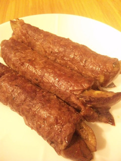 茄子の牛肉巻き-レシピのメイン写真