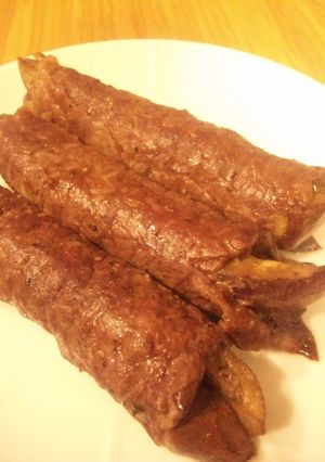 茄子の牛肉巻き-レシピのメイン写真