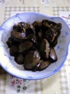 うちの味●鶏レバーの煮物(甘辛煮)-レシピのメイン写真