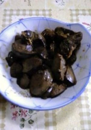 うちの味●鶏レバーの煮物(甘辛煮)-レシピのメイン写真