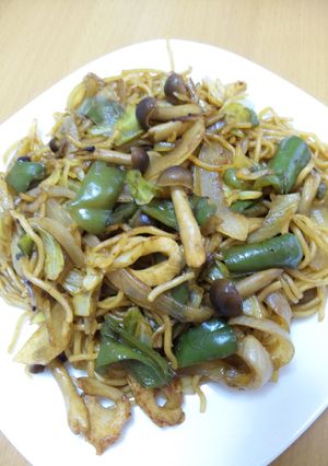 野菜のソース焼きそば☆オイスター味☆-レシピのメイン写真