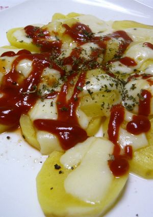 あと一品に！！じゃがいもの簡単ピザ-レシピのメイン写真