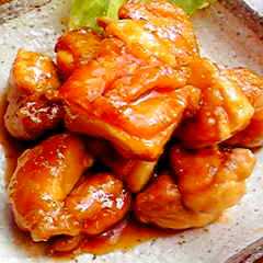 รูปของ 生姜入り❤はちみつれもんチキン