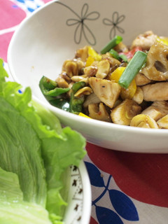 野菜ゴロゴロ♪鶏とカシューナッツ辛味炒め-レシピのメイン写真