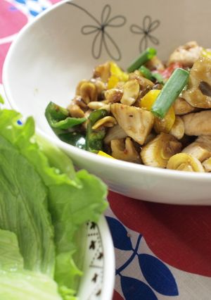 野菜ゴロゴロ♪鶏とカシューナッツ辛味炒め-レシピのメイン写真