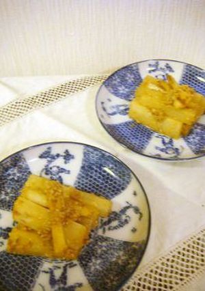 春の味☆山うどのゴマポン酢あえ-レシピのメイン写真