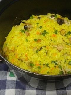 カレー風味の炊き込みご飯-レシピのメイン写真