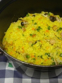 カレー風味の炊き込みご飯-レシピのメイン写真