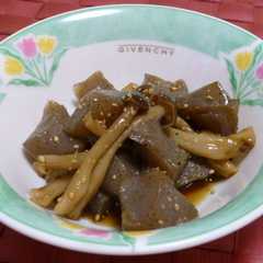 รูปของ 簡単☆こんにゃくとしめじの甘辛煮