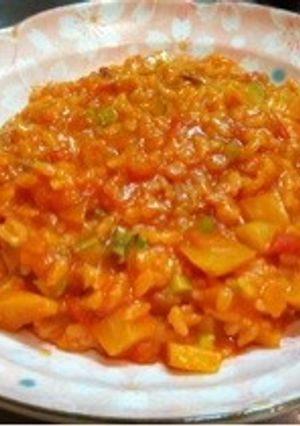 簡単☆野菜がたっぷリゾット☆-レシピのメイン写真
