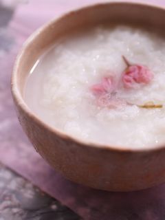 桜粥-レシピのメイン写真