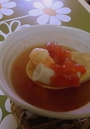 シーフードとトマト野菜スープ☆-レシピのメイン写真