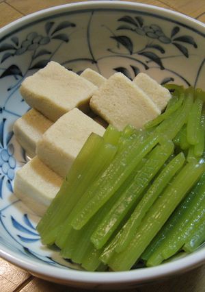 ふきと高野豆腐の炊いたん-レシピのメイン写真