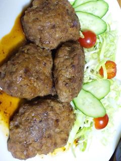 コレが照り焼きハンバーグ!-レシピのメイン写真