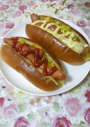 簡単!ホットドック♥-レシピのメイン写真