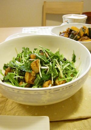揚げ山芋のシャキシャキサラダ♪わさび風味-レシピのメイン写真