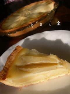 *ノンオイル 洋梨アーモンドタルト*-レシピのメイン写真