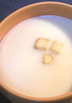 第２２７の隷使緋：チーズスープリエル-レシピのメイン写真