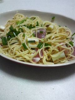 ねぎまの準和風パスタ-レシピのメイン写真