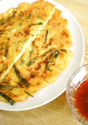 帆立のダシが美味しいチヂミ♪-レシピのメイン写真