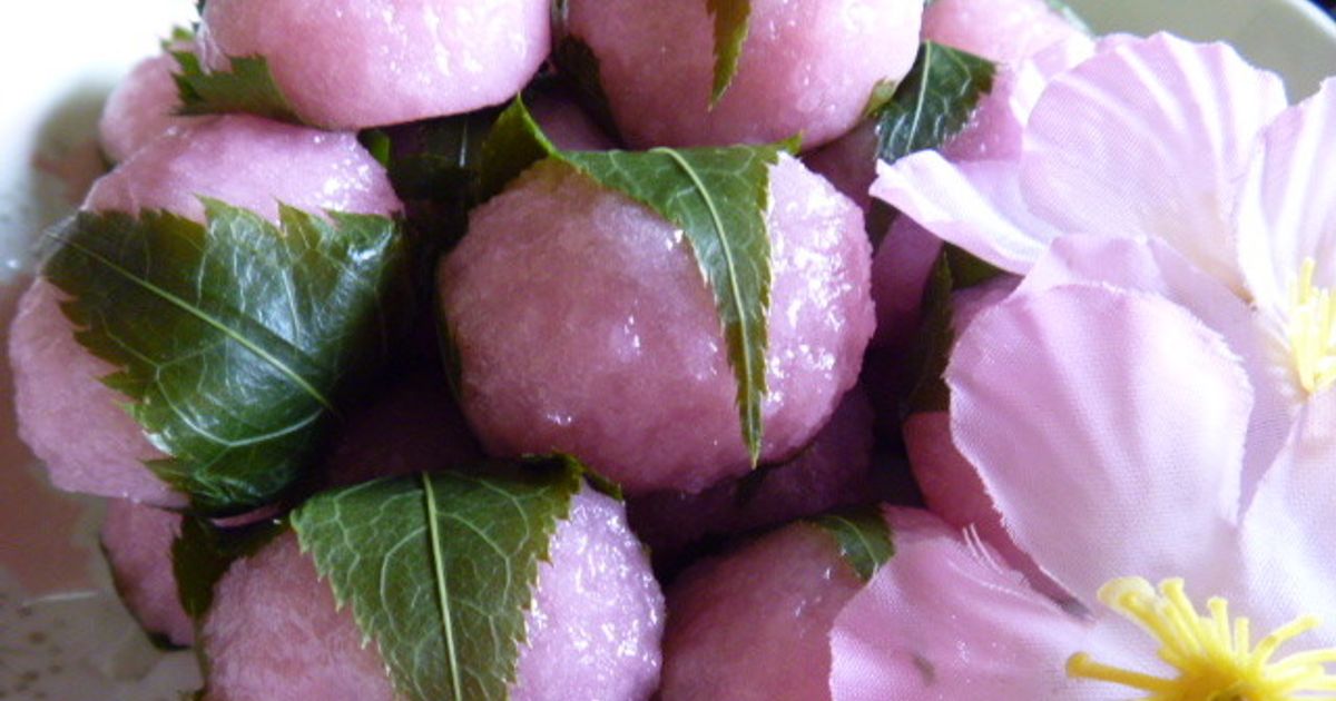 桜もちやねん♪ by ニコニコ腹ペコ 【クックパッド】 簡単おいしい