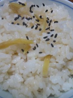 生姜の炊き込みご飯-レシピのメイン写真