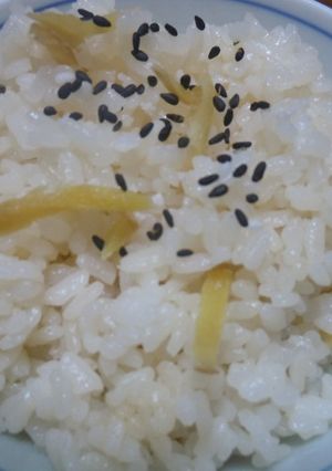 生姜の炊き込みご飯-レシピのメイン写真