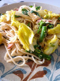 春キャベツと菜の花のパスタ-レシピのメイン写真