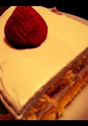 いちごケーキ-レシピのメイン写真