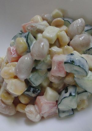 栄養満点☆よくばり大豆サラダ-レシピのメイン写真