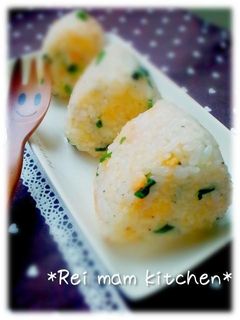 ✿まるで炒飯?混ぜるだけ♡中華おにぎり✿-レシピのメイン写真