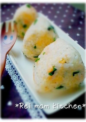 ✿まるで炒飯？混ぜるだけ♡中華おにぎり✿-レシピのメイン写真