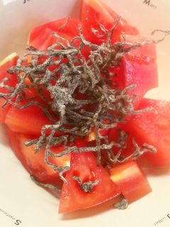 トマトon塩昆布-レシピのメイン写真