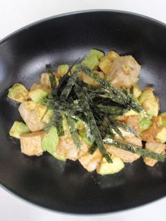まぐろとアボガドの梅あえサラダ-レシピのメイン写真