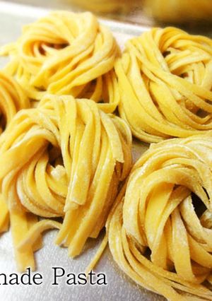 卵黄が余ったらHB&ハンドで生パスタ!-レシピのメイン写真