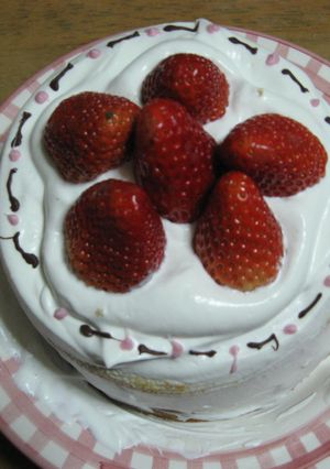 手抜きケーキ-レシピのメイン写真