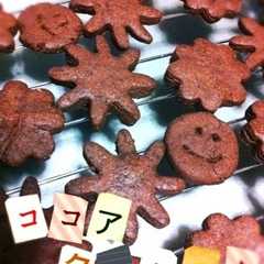 รูปของ ＊サラダ油でココアクッキー＊