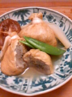 レンコンの巾着煮-レシピのメイン写真
