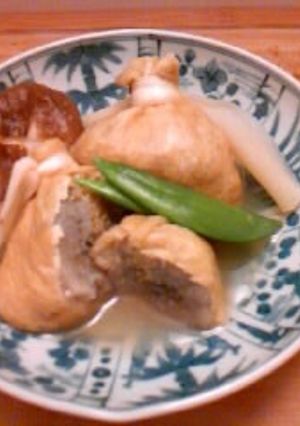 レンコンの巾着煮-レシピのメイン写真