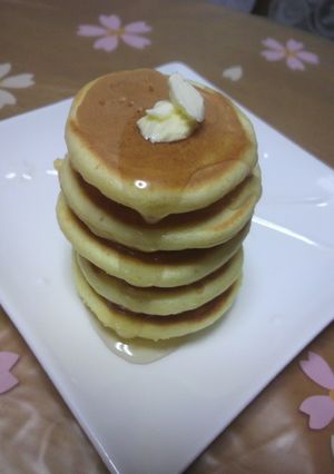 きれいな焼き色!ホットケーキ｡-レシピのメイン写真