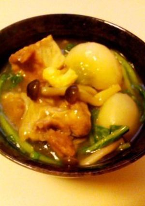 かぶと鶏肉の煮物♪-レシピのメイン写真