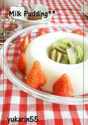 簡単☆ミルクプリン~焦がしカラメルがけ~-レシピのメイン写真