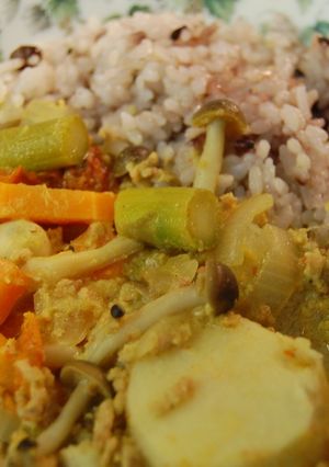 簡単♪ココナッツミルク入りタイ風カレー☆-レシピのメイン写真