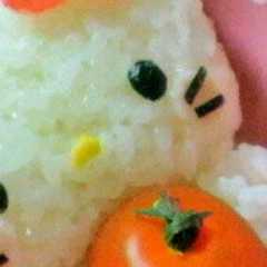 キャラ弁＊キティ-レシピのメイン写真