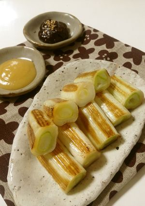 簡単！美味☆とろとろ白ねぎの味噌だれづけ-レシピのメイン写真