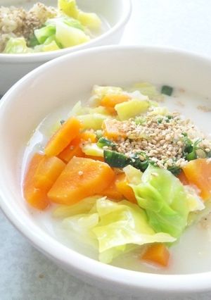 まろやか＊豆乳ごまラーメン-レシピのメイン写真