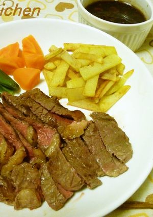 安いステーキ肉を柔らかくする方法☆-レシピのメイン写真