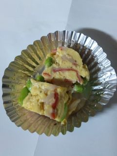 お弁当の彩りに☆春色ふわふわ卵焼き☆-レシピのメイン写真