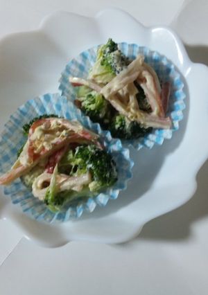 お弁当に〜超簡単ブロッコリーサラダ-レシピのメイン写真